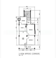 Blk 118 Toa Payoh View (Toa Payoh), HDB 3 Rooms #636471601